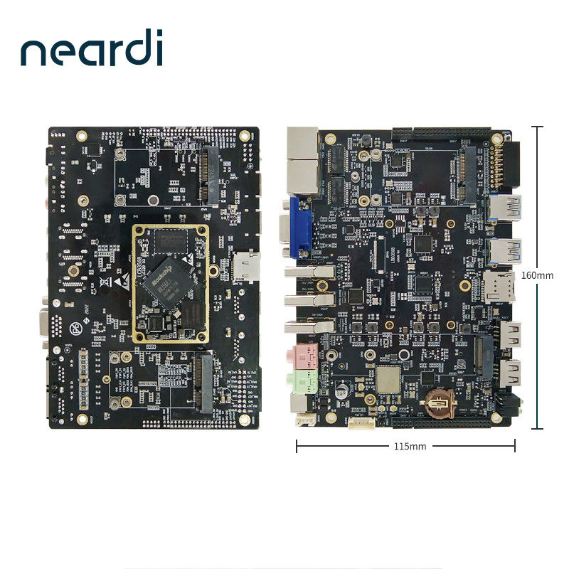 Linux Box Rk3568 Rockchip LKD3568J Arm Cortex M55 Conseil de développement Linux SBC ...