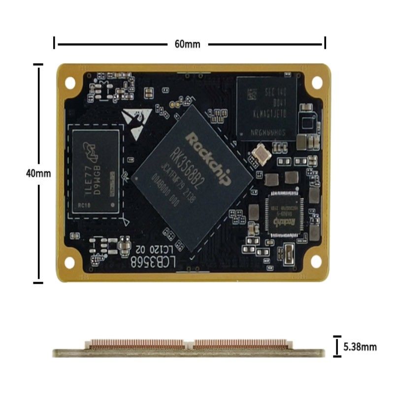 LCB3568 SoM: Compacte, veelzijdige en hoogwaardige ingebedde module