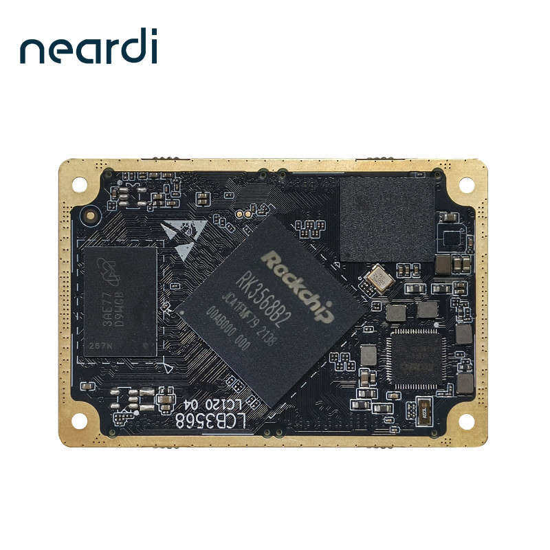 Cuad Core 64 bits Cortex A55 Linux Sistema SoM en RK3568 Módulo 1 TOPS