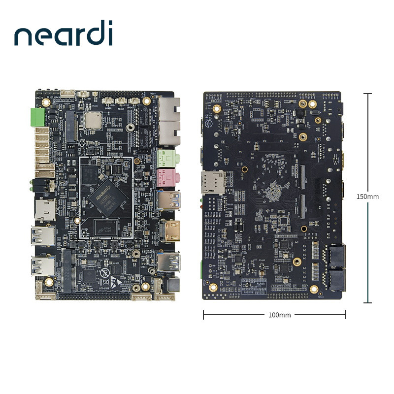 LBA3568 Buildroot OS Rockchip Arm Temelli Gelişim Kurulu SBC Kit USB3.0 ...